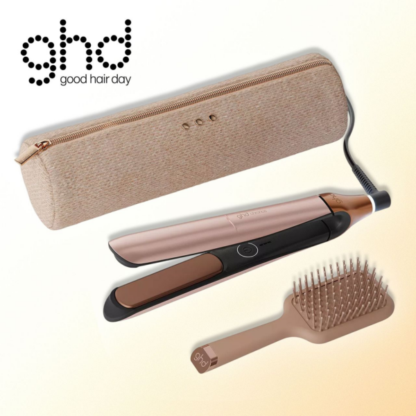 GHD Chronos Hair Straightener Festive Gift Set in Cashmere Beige #2